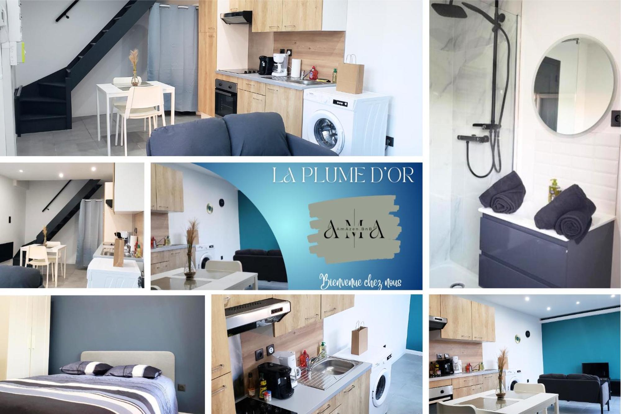 La Plume D'Or - Wifi - Parking Prive Apartment Lens Bagian luar foto
